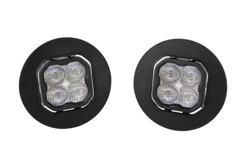 SS3 LED Fog Light Kit for 2007-2013 GMC Sierra 1500 White SAE Fog Max w/ Backlight Diode Dynamics