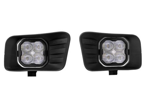 SS3 Sport Type Ram Horiz Kit ABL White SAE Fog Diode Dynamics