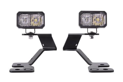 Stage Series 2in LED Ditch Light Kit for 2021 Ford Bronco Sport, Sport White Combo Diode Dynamics