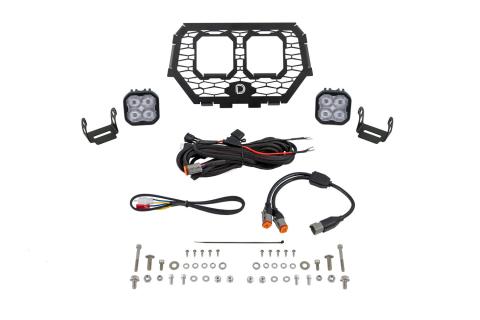 Stage Series LED Grille Kit for 2014-2018 Polaris RZR XP, Pro White Fog Diode Dynamics