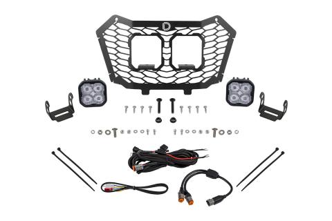 Stage Series LED Grille Kit for 2022-2024 Honda Talon, Sport White Fog