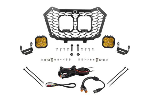 Stage Series LED Grille Kit for 2022-2024 Honda Talon, Sport Yellow Fog