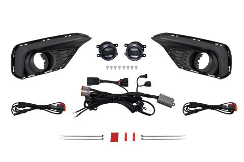 Elite Series Add-On Fog Lamp Kit for 2024 Ford Mustang EcoBoost White Diode Dynamics