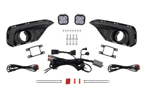 SS3 Add-On Fog Lamp Kit for 2024 Ford Mustang EcoBoost White Sport Diode Dynamics