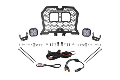 Stage Series LED Grille Kit for 2019-2023 Polaris RZR XP, Cool White (6000K) Sport White SAE Fog 