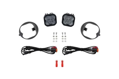 SS3 Sport Honda Element LED Fog Light Kit, White SAE Fog Diode Dynamics