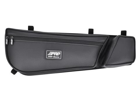 Door Bag with Knee Pad for Can-Am Maverick X3 Black Pair PRP Seats