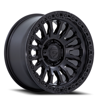 Aluminum Wheels 20X9 Rincon SBL FC857MB 5 On 127 Matte Black/Gloss Black Lip 71.5 Bore 1 Offset Fuel Off Road Wheels