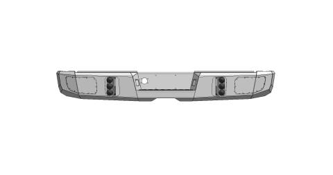 94-02 RAM 2500-3500 Rear Bumper Flog Industries