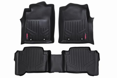 Heavy Duty Floor Mats Front/Rear-07-11 Toyota Tundra Double Cab Rough Country