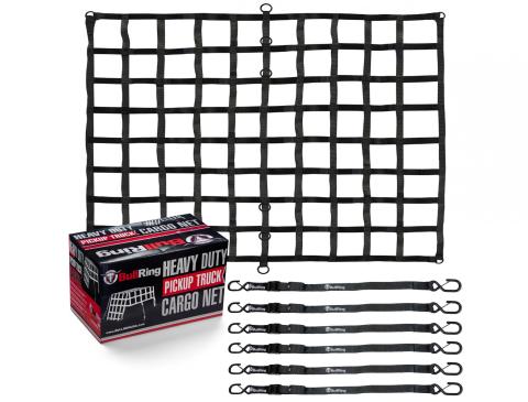 Heavy Duty Pickup Truck Cargo Net Bullring