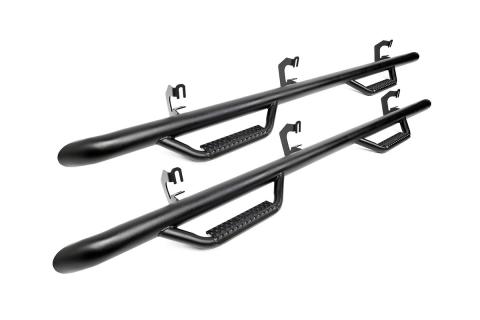 Dodge Wheel to Wheel Nerf Steps 10-18 RAM 2500/3500 Crew Cab 6 Foot 4 Inch Bed Rough Country