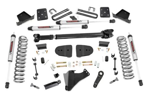 6 Inch Lift Kit No OVLDS D/S V2 Ford F-250/F-350 Super Duty (23-25) Rough Country
