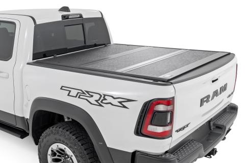 Hard Low Profile Bed Cover 5 Foot 7 Inch Bed No Rambox Ram 1500 (19-26)/1500 TRX (21-24) Rough Country