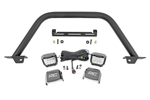 Safari Bar 3 Inch OSRAM (Pair) Wide OE Modular Steel Ford Bronco (21-25) Rough Country