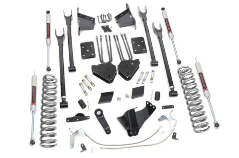 6 Inch Lift Kit 4-Link No OVLD M1 Ford F-250 Super Duty 4WD (11-14) Rough Country