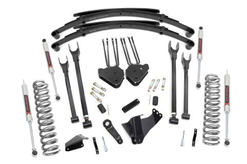 6 Inch Lift Kit Diesel 4 Link M1 Leaf Springs Ford F-250/F-350 Super Duty (05-07) Rough Country
