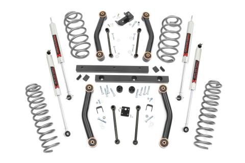 4 Inch Lift Kit M1 Jeep Wrangler TJ (03-06)/Wrangler Unlimited (04-06) Rough Country