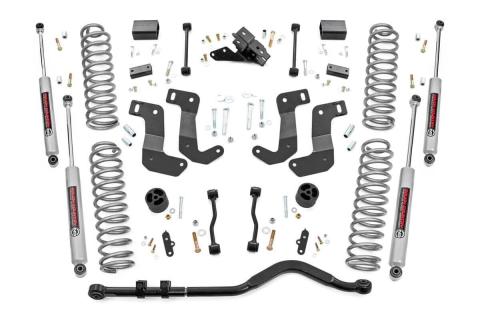 3.5 Inch Lift Kit C/A Drop 2-Door Jeep Wrangler JL 4WD (2024-2026) Rough Country