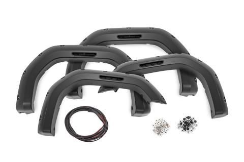 Fender Flares 5IS Silver Ice GMC Sierra 2500 HD/Sierra 3500 HD (20-26) Rough Country
