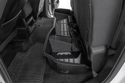 Under Seat Storage Double Cab Silverado/Sierra 1500/2500HD/3500HD 2WD/4WD Rough Country