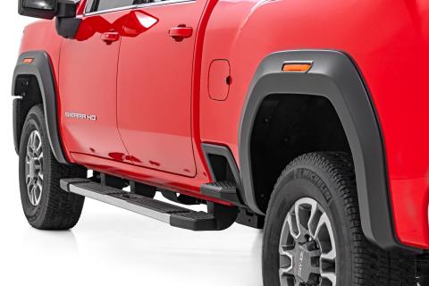 Fender Flares Sport 5IS Silver Ice GMC Sierra 2500 HD/Sierra 3500 HD (20-26) Rough Country