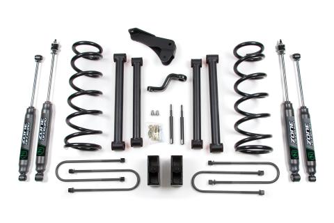2008 Dodge Ram 2500/3500 5 Inch Lift Kit w/ 4 Inch Axle w/Fox Shocks Zone Offroad