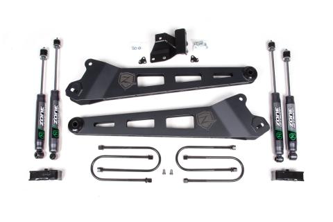 25-26 Ram 3500 4WD (Diesel) 3 Inch Radius Arm Suspension Lift Kit, 2 Inch Rear Lift, Block - W/ Overload - Nitro Shocks Zone Offroad