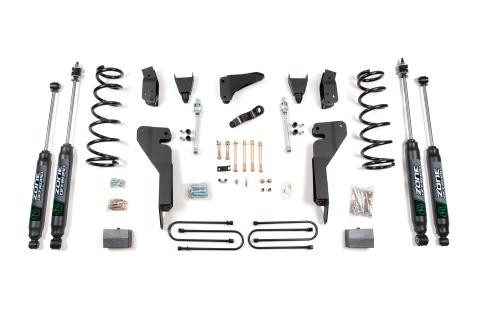  09-12 Dodge RAM 2500 6 Inch Lift Kit With 4 Inch Axle Gas With Nitro Shocks Zone Offroad