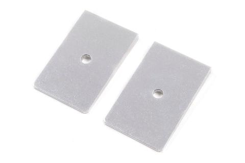 2 Inch x 4 Degree Shims (Pair) Zone Offroad