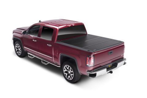 BAKFlip FiberMax Hard Folding Truck Bed Cover 2014-2018 (2019 Legacy/Limited) Silverado/Sierra 1500/2015-2019 2500 HD/3500 HD 6 Foot 6 Inch Bed BAK