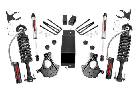 3.5 Inch GM Suspension Lift Knuckle Kit Vertex w/V2 Shocks (14-18 1500 PU 4WD Cast Steel) Rough Country