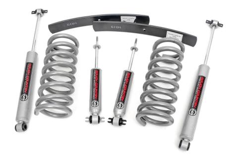 2 Inch Suspension Lift Kit 91-03 Sonoma 83-05 S10 Blazer 83-01 S15 Jimmy Rough Country
