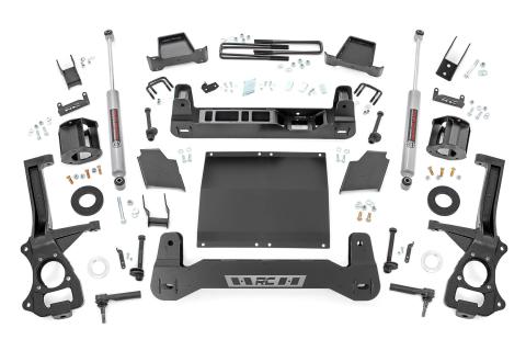 6.0 Inch Suspension Lift Kit Strut Spacers Diesel 19-20 GMC 1500 PU 4WD/2WD Rough Country