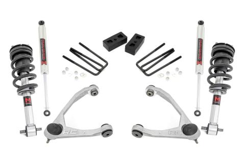 3.5 Inch Lift Kit Cast Steel M1 Strut Silverado/Sierra 1500 (07-13) Rough Country