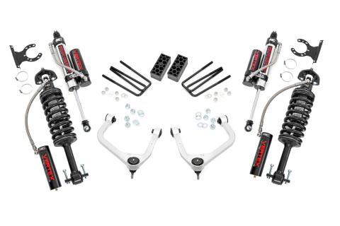3.5 Inch Vertex Suspension Lift Kit w/ Forged Upper Control Arms For 19-21 Chevy 1500 PU 4WD/2WD Rough Country