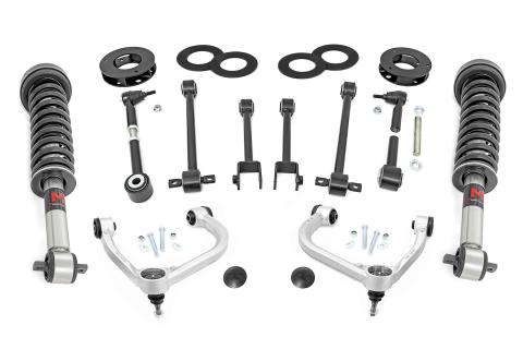 3 Inch Lift Kit UCA M1 Struts Ford Expedition 4WD (2018-2024) Rough Country