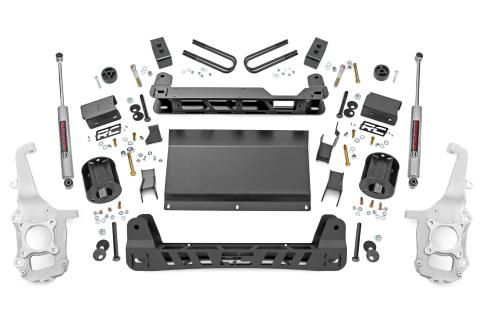 4 Inch Lift Kit with N3 Shocks 21-22 Ford F-150 Tremor 4WD Rough Country