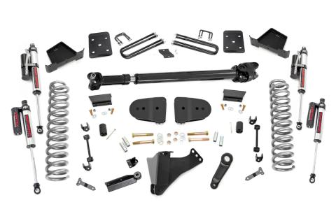 4.5 Inch Suspension Lift Kit w/Front Drive Shaft Vertex 17-19 F-250/350 4WD 4 Inch Axle Diesel Rough Country