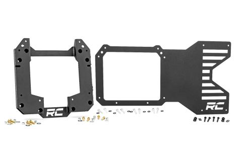 Spare Tire Relocation Tailgate and Reinforcement Bracket 21-Up Ford Bronco Rough Country
