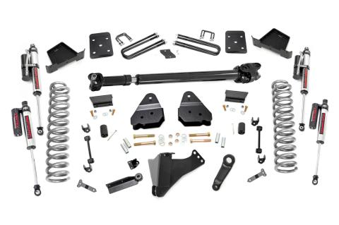 6 Inch Suspension Lift Kit w/Front Drive Shaft Vertex 17-19 F-250/350 4WD Diesel 4 Inch Axle w/Overloads Rough Country