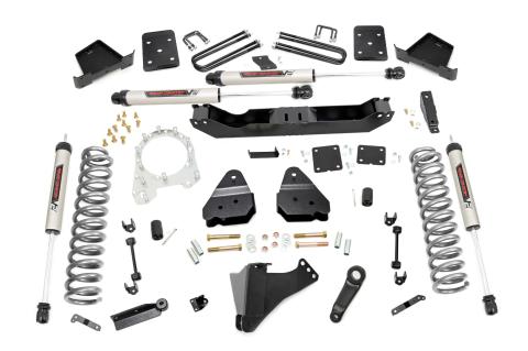 6 Inch Suspension Lift Kit w/V2 Shocks 17-19 F-250/350 4WD Diesel Rough Country