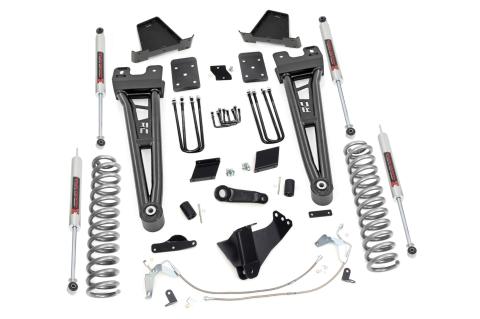 6 Inch Lift Kit Diesel Radius Arm M1 No OVLD Ford F-250 Super Duty 4WD (15-16) Rough Country