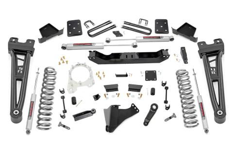 6 Inch Suspension Lift Kit w. Radius Arms 17-19 F-250 4WD w/o Overloads Diesel Rough Country