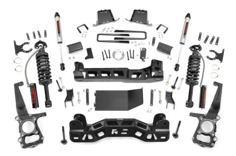 6 Inch Lift Kit Vertex/V2 11-13 Ford F-150 4WD Rough Country