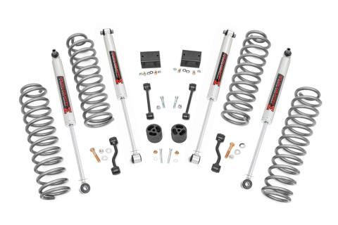 2.5 Inch Lift Kit Coils M1 Jeep Wrangler Unlimited Rubicon 4WD (2018-2023) Rough Country