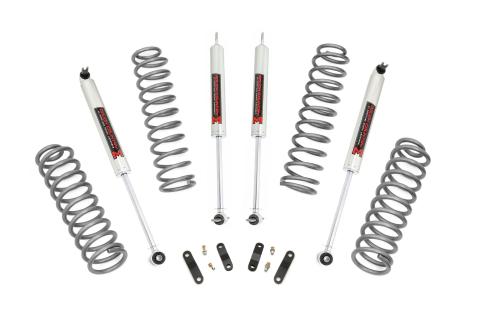 2.5 Inch Lift Kit Coils M1 Jeep Wrangler Unlimited 2WD/4WD (2007-2018) Rough Country