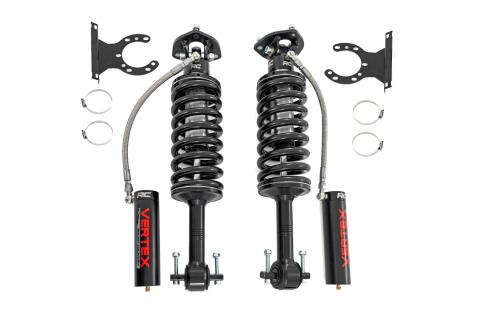 GM Front Adjustable Vertex Coilovers For 19-21 Silverado/Sierra 1500 for 3.5 Inch Lifts Rough Country