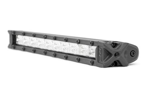10-Inch Slimline Cree LED Light Bars Pair Chrome Series Rough Country