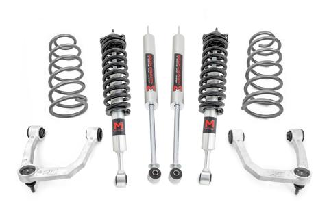 3 Inch Lift Kit Upper Control Arms RR Coils M1 Struts Toyota 4Runner (10-24) Rough Country
